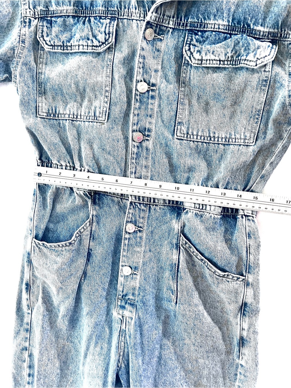 Free People We the Free Marci denim coverall Size L - Picture 4 of 8